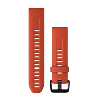 QuickFit 20 Watch Bands Flame red silicone - 20 mm - 010-13102-02 - Garmin